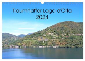 Traumhafter Lago d’Orta (Wandkalender 2024 DIN A3 quer), CALVENDO Monatskalender von Konkel,  Christine