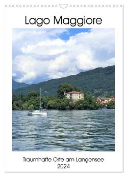 Traumhafter Lago Maggiore (Wandkalender 2024 DIN A3 hoch), CALVENDO Monatskalender von Konkel,  Christine