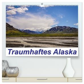 Traumhaftes Alaska (hochwertiger Premium Wandkalender 2024 DIN A2 quer), Kunstdruck in Hochglanz von Wenk,  Marcel