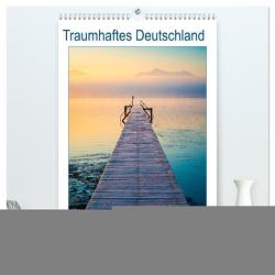 Traumhaftes Deutschland – Idyllische Ansichten (hochwertiger Premium Wandkalender 2024 DIN A2 hoch), Kunstdruck in Hochglanz von Wasilewski,  Martin