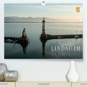 Traumhaftes Lindau im Bodensee (Premium, hochwertiger DIN A2 Wandkalender 2023, Kunstdruck in Hochglanz) von Wuchenauer - Pixelrohkost,  Markus