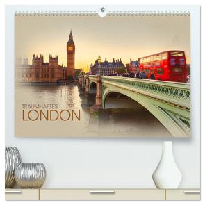 Traumhaftes London (hochwertiger Premium Wandkalender 2024 DIN A2 quer), Kunstdruck in Hochglanz von Meutzner,  Dirk
