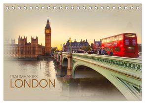 Traumhaftes London (Tischkalender 2024 DIN A5 quer), CALVENDO Monatskalender von Meutzner,  Dirk