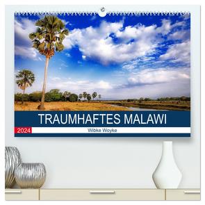 Traumhaftes Malawi (hochwertiger Premium Wandkalender 2024 DIN A2 quer), Kunstdruck in Hochglanz von Woyke,  Wibke
