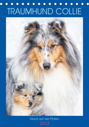 Traumhund Collie – Glück auf vier Pfoten (Tischkalender 2023 DIN A5 hoch) von Starick,  Sigrid
