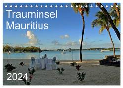 Trauminsel Mauritius (Tischkalender 2024 DIN A5 quer), CALVENDO Monatskalender von Linzner,  Petra