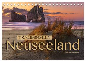Trauminseln Neuseeland (Tischkalender 2024 DIN A5 quer), CALVENDO Monatskalender von Pappon,  Stefanie