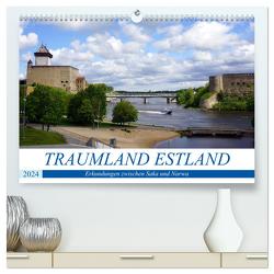 Traumland Estland – Erkundungen zwischen Saka und Narva (hochwertiger Premium Wandkalender 2024 DIN A2 quer), Kunstdruck in Hochglanz von von Loewis of Menar,  Henning