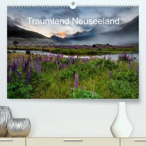 Traumland Neuseeland (Premium, hochwertiger DIN A2 Wandkalender 2023, Kunstdruck in Hochglanz) von Alicke,  Björn