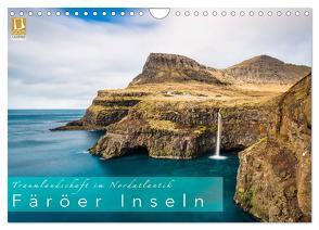 Traumlandschaft im Nordatlantik. Färöer Inseln (Wandkalender 2024 DIN A4 quer), CALVENDO Monatskalender von Feiner,  Denis