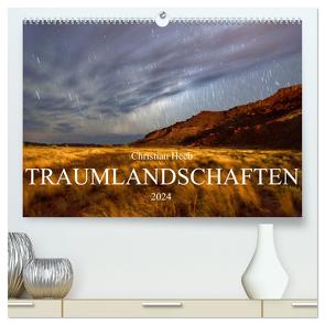 TRAUMLANDSCHAFTEN Christian Heeb (hochwertiger Premium Wandkalender 2024 DIN A2 quer), Kunstdruck in Hochglanz von Heeb,  Christian