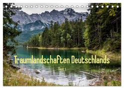 Traumlandschaften Deutschlands – Teil I (Tischkalender 2024 DIN A5 quer), CALVENDO Monatskalender von Hess,  Erhard