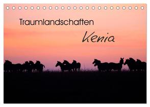 Traumlandschaften Kenia (Tischkalender 2024 DIN A5 quer), CALVENDO Monatskalender von Herzog,  Michael
