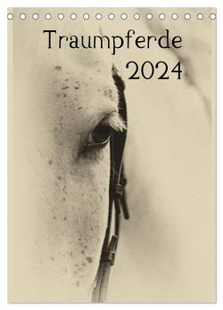 Traumpferde 2024 (Tischkalender 2024 DIN A5 hoch), CALVENDO Monatskalender von vdp-fotokunst.de,  vdp-fotokunst.de