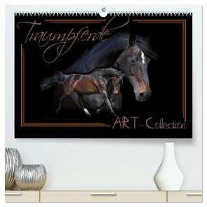 Traumpferde-ART-Collection (hochwertiger Premium Wandkalender 2024 DIN A2 quer), Kunstdruck in Hochglanz von Redecker,  Andrea