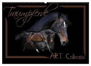 Traumpferde-ART-Collection (Wandkalender 2024 DIN A2 quer), CALVENDO Monatskalender von Redecker,  Andrea