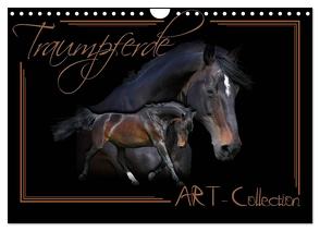 Traumpferde-ART-Collection (Wandkalender 2024 DIN A4 quer), CALVENDO Monatskalender von Redecker,  Andrea