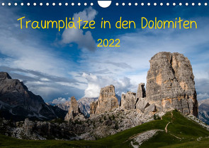 Traumplätze in den DolomitenAT-Version (Wandkalender 2022 DIN A4 quer) von Jordan,  Sonja