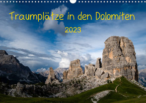 Traumplätze in den DolomitenAT-Version (Wandkalender 2023 DIN A3 quer) von Jordan,  Sonja