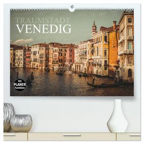 Traumstadt Venedig (hochwertiger Premium Wandkalender 2024 DIN A2 quer), Kunstdruck in Hochglanz von Meutzner,  Dirk