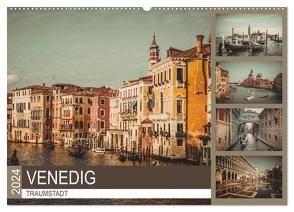Traumstadt Venedig (Wandkalender 2024 DIN A2 quer), CALVENDO Monatskalender von Meutzner,  Dirk