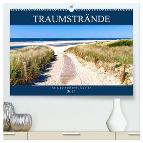 Traumstrände an Deutschlands Küsten (hochwertiger Premium Wandkalender 2024 DIN A2 quer), Kunstdruck in Hochglanz von Dreegmeyer,  Andrea