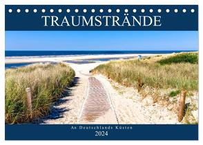 Traumstrände an Deutschlands Küsten (Tischkalender 2024 DIN A5 quer), CALVENDO Monatskalender von Dreegmeyer,  Andrea