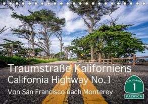 Traumstraße Kaliforniens – California Highway No.1 (Tischkalender 2019 DIN A5 quer) von Marufke,  Thomas