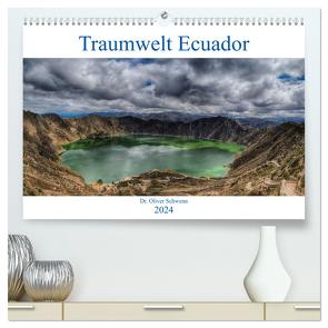 Traumwelt Ecuador (hochwertiger Premium Wandkalender 2024 DIN A2 quer), Kunstdruck in Hochglanz von Oliver Schwenn,  Dr.