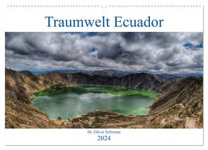 Traumwelt Ecuador (Wandkalender 2024 DIN A2 quer), CALVENDO Monatskalender von Oliver Schwenn,  Dr.