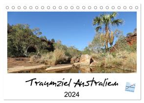 Traumziel Australien 2024 (Tischkalender 2024 DIN A5 quer), CALVENDO Monatskalender von Kinderaktionär,  Kinderaktionär