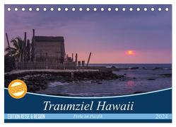 Traumziel Hawaii – Perle im Pazifik (Tischkalender 2024 DIN A5 quer), CALVENDO Monatskalender von und Udo Klinkel,  Ellen