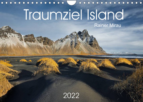 Traumziel Island 2022 (Wandkalender 2022 DIN A4 quer) von Mirau,  Rainer