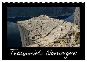 Traumziel Norwegen (Wandkalender 2024 DIN A2 quer), CALVENDO Monatskalender von Huss,  Jan