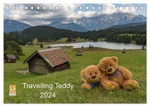 Travelling Teddy 2024 (Tischkalender 2024 DIN A5 quer), CALVENDO Monatskalender von C-K-Images,  C-K-Images