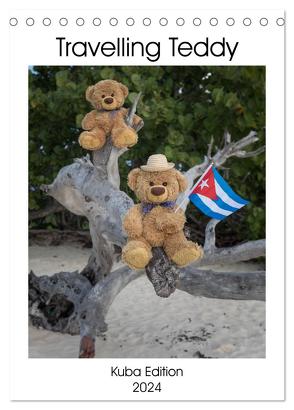Travelling Teddy Kuba Edition 2024 (Tischkalender 2024 DIN A5 hoch), CALVENDO Monatskalender von Kneidinger C-K-Images,  Christian