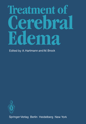 Treatment of Cerebral Edema von Brock,  Mario, Hartmann,  A.