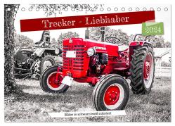 Trecker-Liebhaber (Tischkalender 2024 DIN A5 quer), CALVENDO Monatskalender von Dreegmeyer,  Andrea