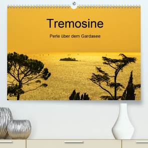 Tremosine – Perle über dem Gardasee (Premium, hochwertiger DIN A2 Wandkalender 2021, Kunstdruck in Hochglanz) von Männel - studio-fifty-five,  Ulrich