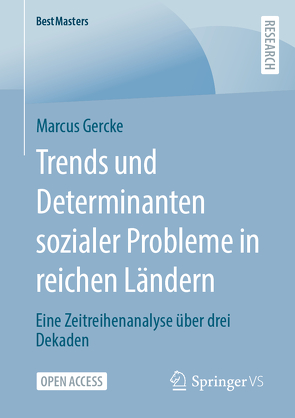 Trends und Determinanten sozialer Probleme in reichen Ländern von Gercke,  Marcus