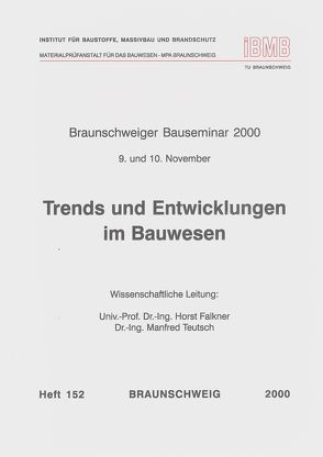 Trends und Entwicklungen im Bauwesen von Falkner,  Horst