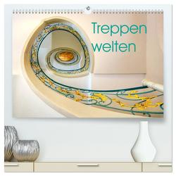 Treppenwelten (hochwertiger Premium Wandkalender 2024 DIN A2 quer), Kunstdruck in Hochglanz von Seltmann,  Anne