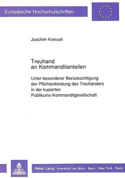 Treuhand an Kommanditanteilen von Krenzel,  Joachim
