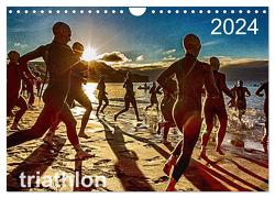 TRIATHLON 2024 (Wandkalender 2024 DIN A4 quer), CALVENDO Monatskalender von Kutsche,  Ingo