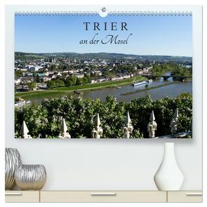 TRIER an der Mosel (hochwertiger Premium Wandkalender 2024 DIN A2 quer), Kunstdruck in Hochglanz von Reiß-Seibert,  Marion