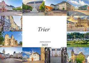 Trier Impressionen (Wandkalender 2022 DIN A2 quer) von Meutzner,  Dirk
