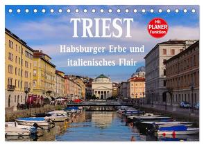 Triest – Habsburger Erbe und italienisches Flair (Tischkalender 2024 DIN A5 quer), CALVENDO Monatskalender von LianeM,  LianeM