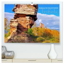 Trifels – Wanderung auf dem Annweilerer Burgenweg (hochwertiger Premium Wandkalender 2024 DIN A2 quer), Kunstdruck in Hochglanz von LianeM,  LianeM