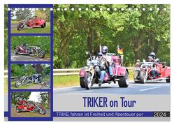 TRIKER on Tour (Tischkalender 2024 DIN A5 quer), CALVENDO Monatskalender von Klünder,  Günther