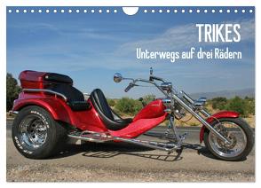 Trikes – Unterwegs auf drei Rädern (Wandkalender 2024 DIN A4 quer), CALVENDO Monatskalender von Lantzsch,  Katrin